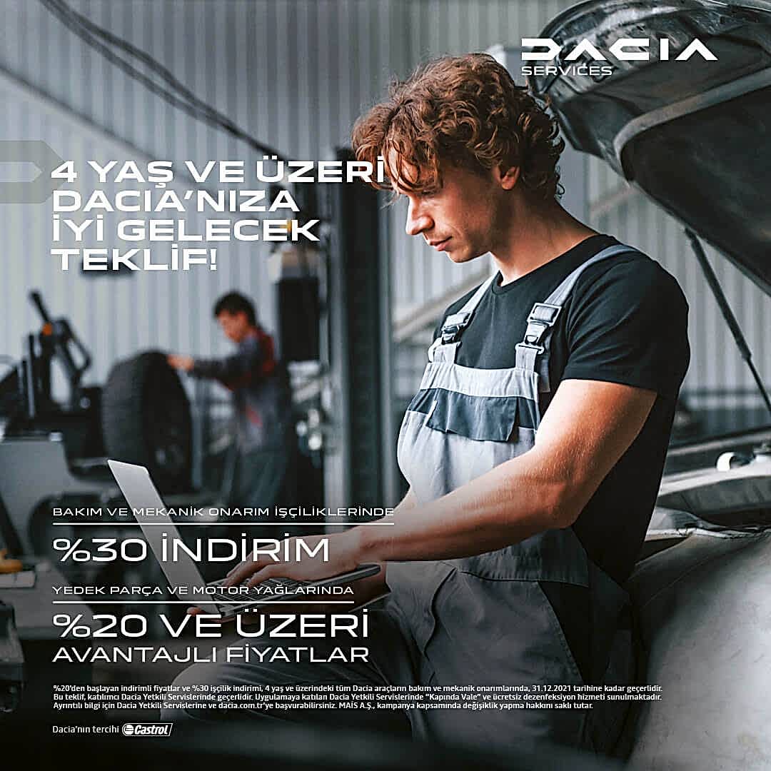 Çelik Oto Ankara Dacia 4 Yaş Üstü Araçlar İçin Okula Dönüş Kampanyası 2021