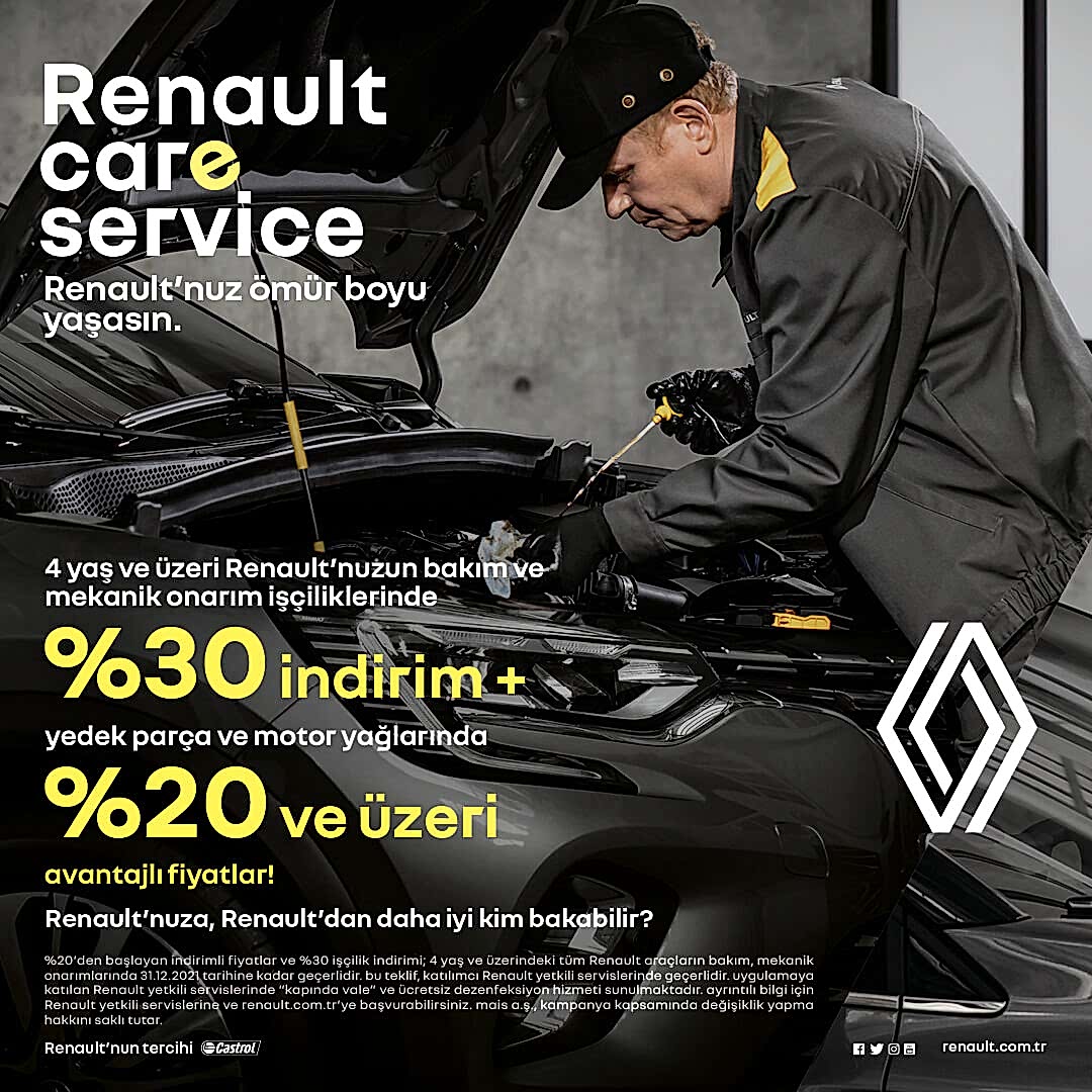 Çelik Oto Ankara Renault 4 Yaş Üstü İçin Okula Dönüş Kampanyası 2021