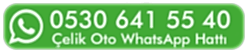 Çelik Oto WhatsApp Hattı